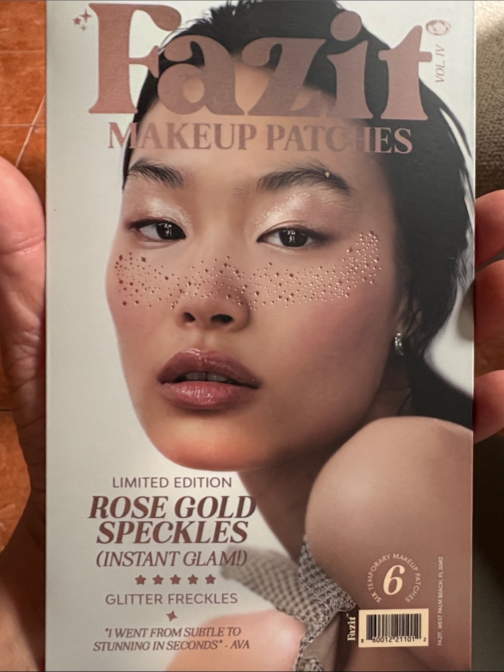 Rose Gold Speckles